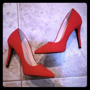 New Bright Red Pumps
